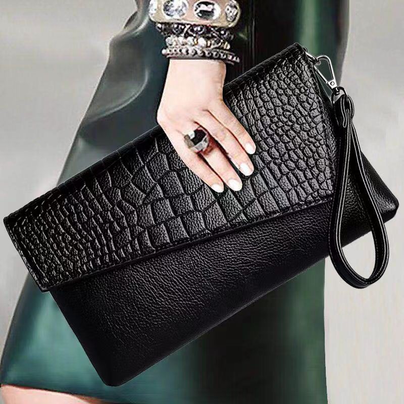 Clutch Bag Korean Version Women s Fashionable Large Capacity Handbag Ladies Big Shopee Philippines