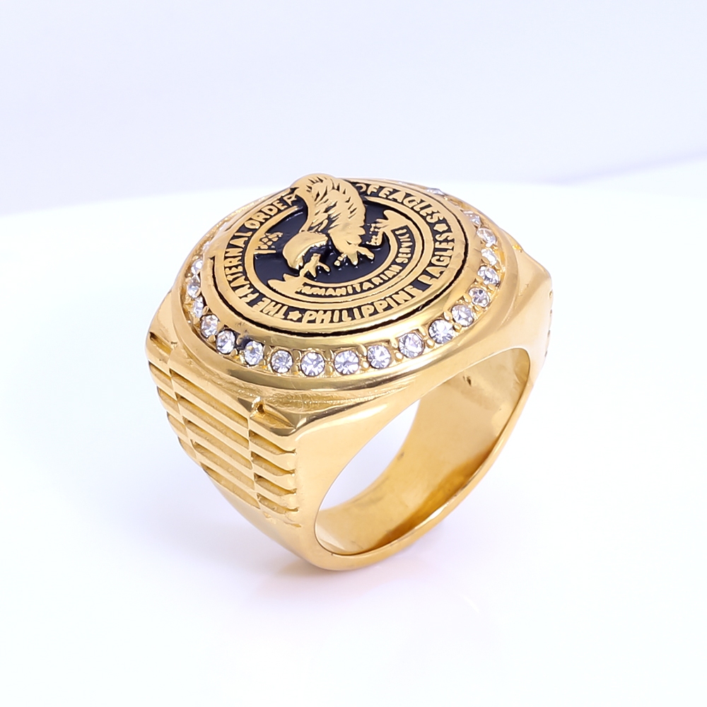 Pure Stainless Steel Eagles Ring（TFOE-PE Ring） | Shopee Philippines