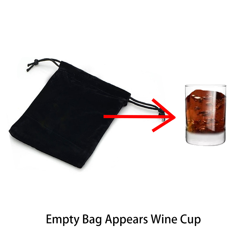 Empty Bag Appears Wine Cup Magic trick Sure Shot By Scott A Cup ...
