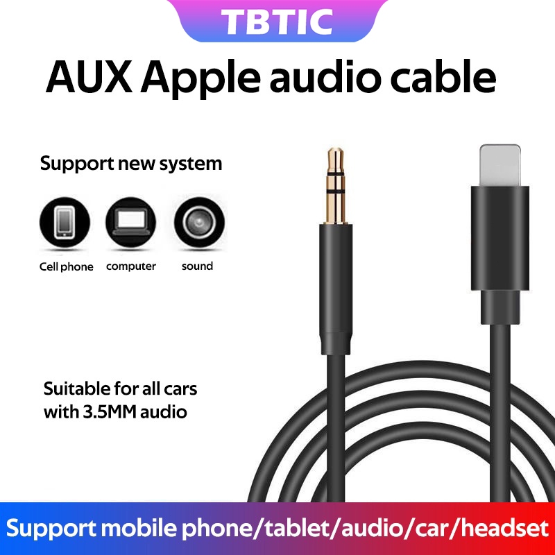 Type C To 3.5MM Male Audio Cable Car Aux Cable Audio Cable For IPhone Huawei Headphones Songs