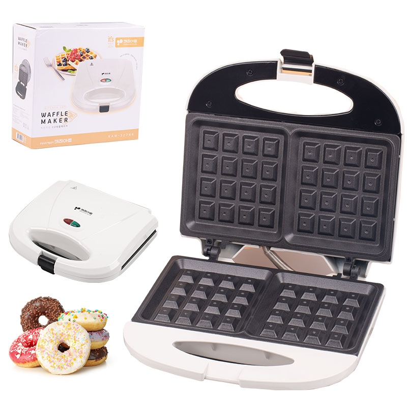 INHDBOX Waffle Maker Electric big 1400W Waffle Maker Non Stick Waffle