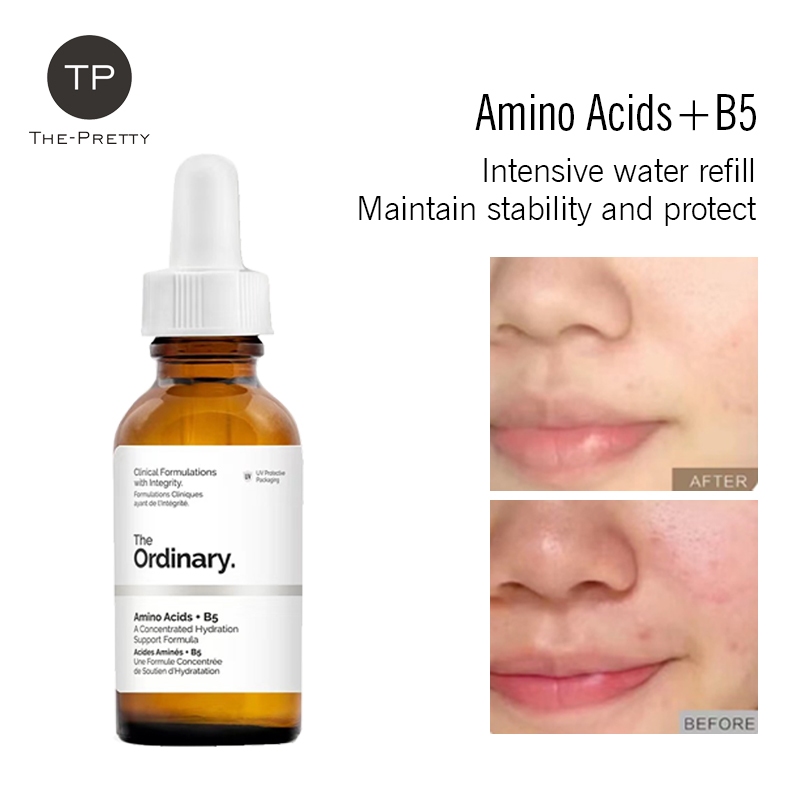 The Ordinary Amino Acids + B5 Hydrating and moisturizing 30ml Shopee