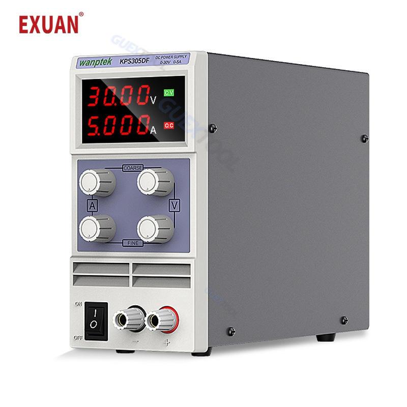 Wanptek Adjustable DC power supply 30V 10A LED Digital Lab Bench Power ...