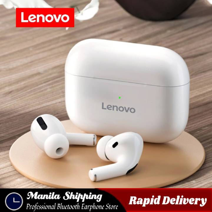【Manila Shipping】Lenovo LP33 Wireless Earphones Bluetooth Earphones