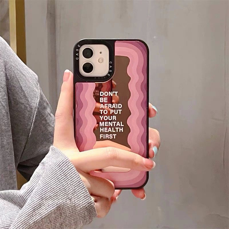 Casetify Shockproof Phone Silicone Case pink ripple Case For iPhone 11,12,13,14,15,11PM,12PM