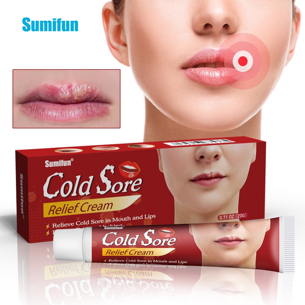 sumifun Cold Sore Relief Cream Cheilitis Lips Relief Cream Repair lip