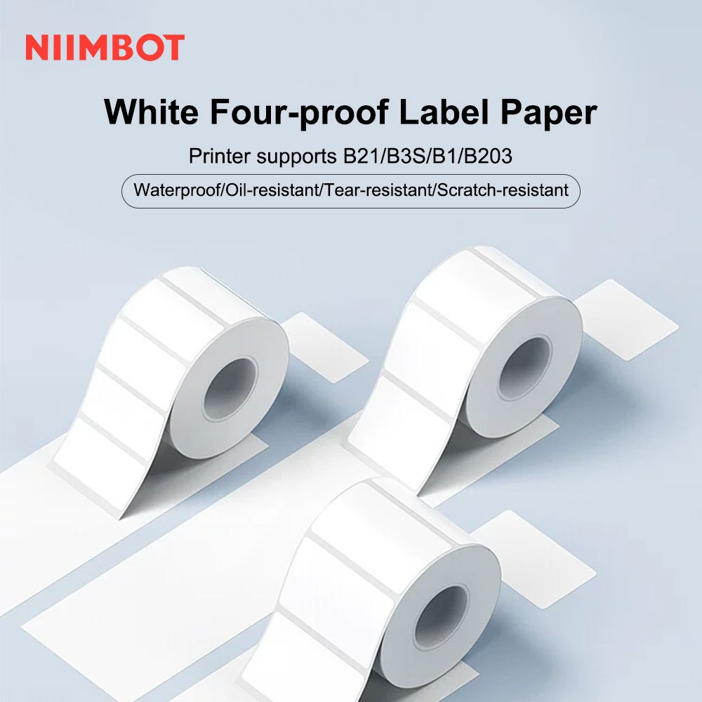 Niimbot B21/B3S Label Printing Paper Thermal Label Paper Clothing Tag