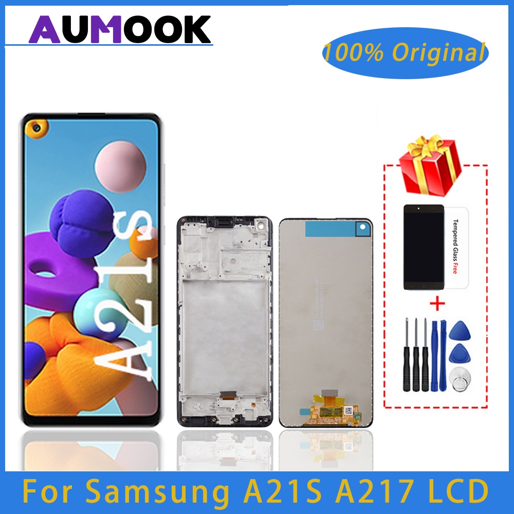 SAMSUNG A21S Original LCD Display Touch Screen Compatible for Samsung ...