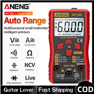 ANENG AN8205C Digital Multimeter AC/DC Ammeter Volt Ohm Tester