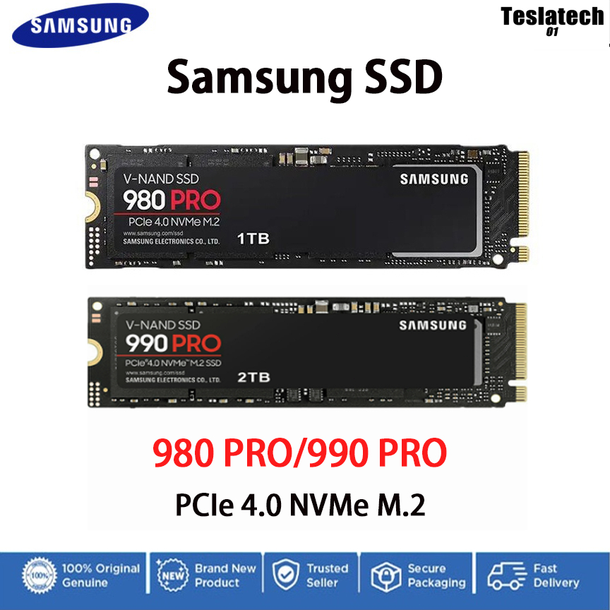 Samsung SSD 990 PRO 1TB 2TB 4TB PCIe 4.0 NVMe M.2 Original Laptop