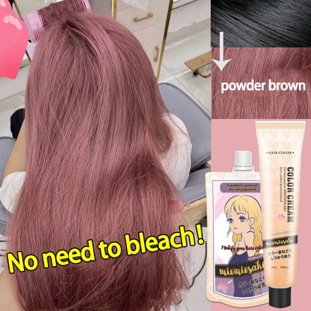 Fast Hair Dye Cream Set NonStick Scalp Safe Ingredient Hair Dye for