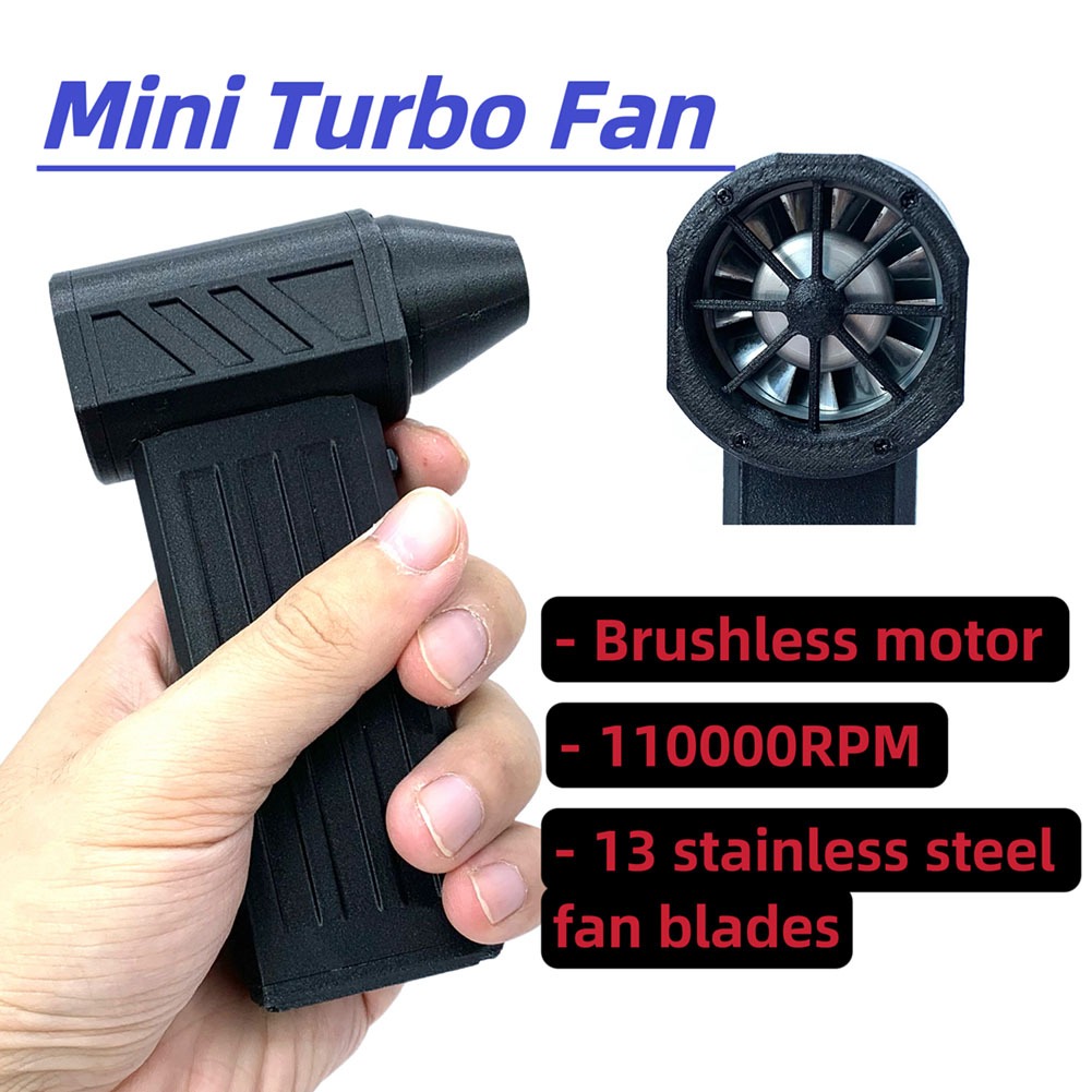 Mini Turbo Jet Fan Turbo Violent Fan Turbo Blower Fan Pocket Jetfan 120000 RPM Powerful Shopee