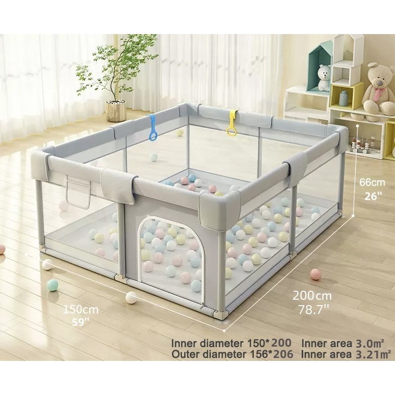 【Free Shipping】Playpen For Baby Big Baby Playpen Folding Playpen Fence