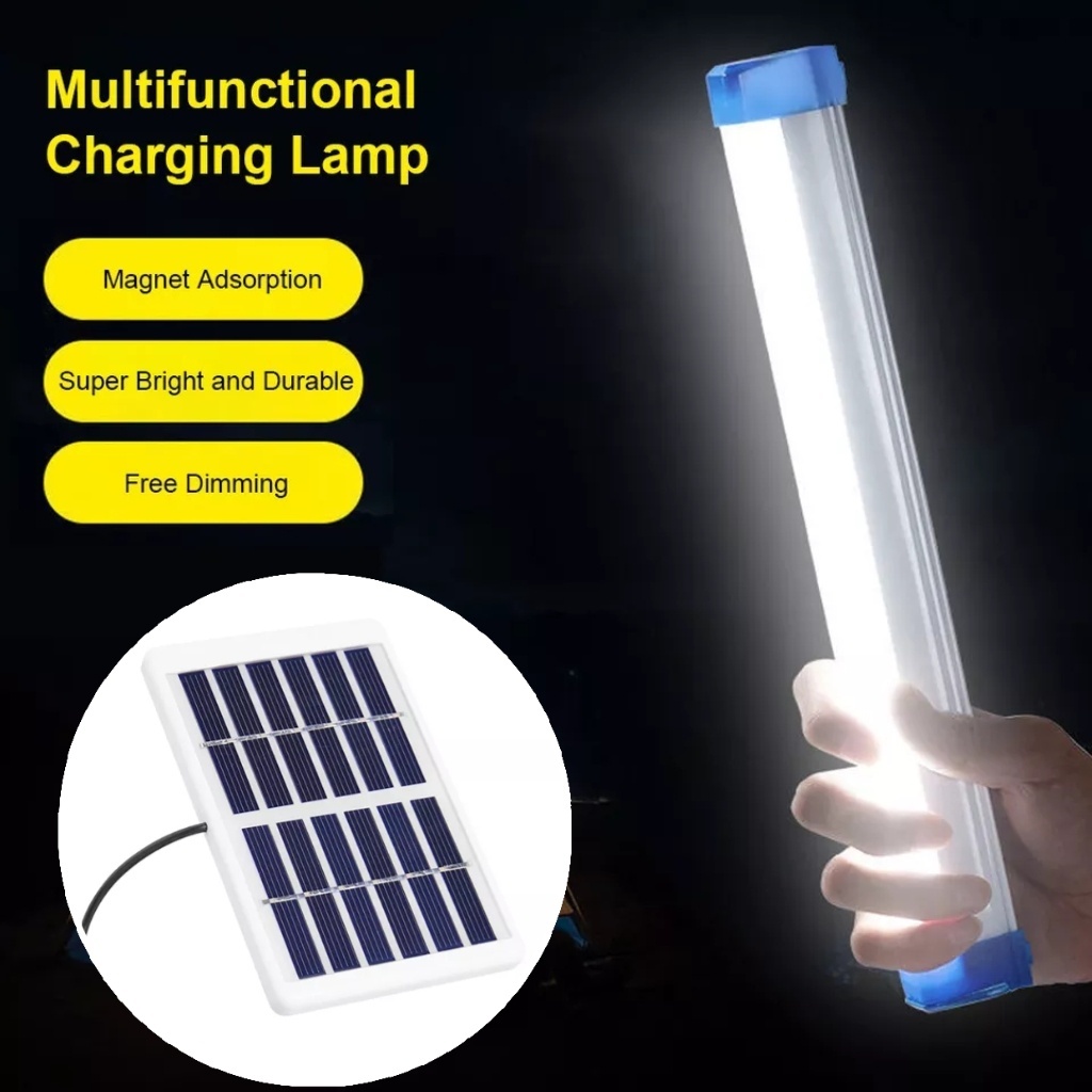 Solar Emergency Light USB Rechargeable Emergency LED Light