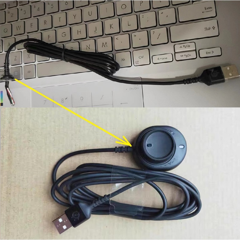 Original Replacement Headphone sound card connect cable for SteelSeries