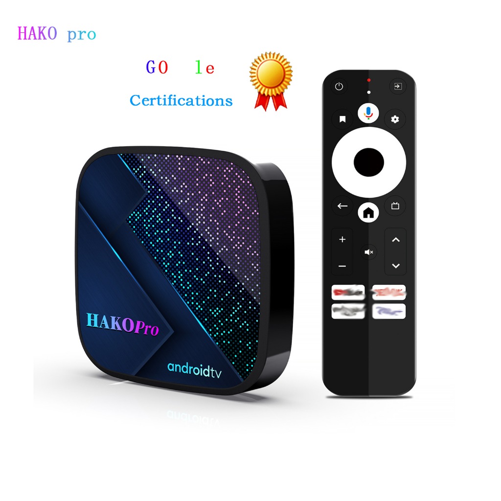 2023 HAKO Pro Smart TV Box Android 11 Amlogic S905Y4 4GB/64GB TVBOX