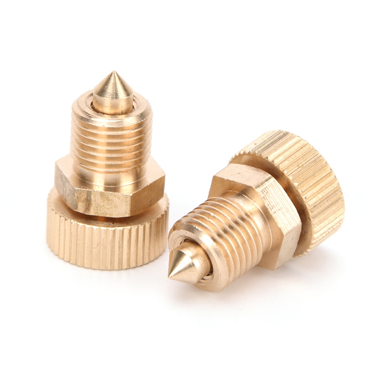 1pcs 2pcs PCP High Pressure Air Bleed Screw Copper 30Mpa 300bar 4500psi Safety Bleeder Valve