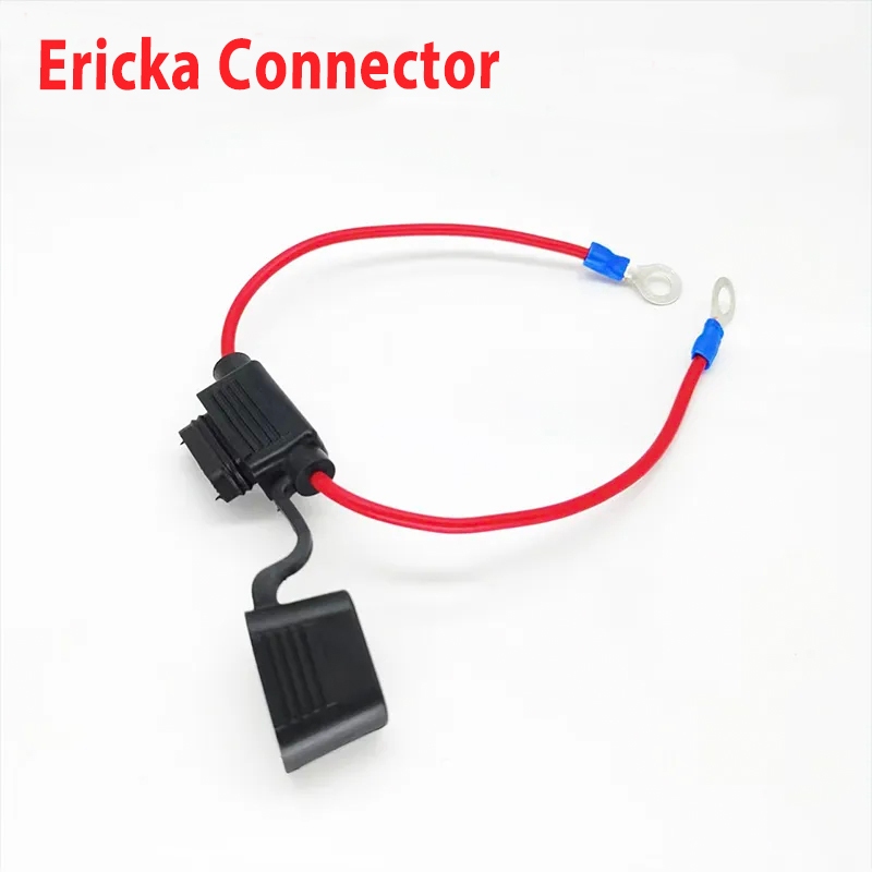 Waterproof 32V Medium Auto Fuse Holder With Ring Terminal End and Car