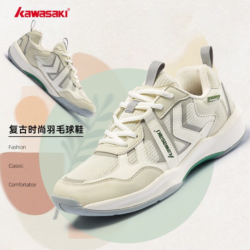 Kawasaki 2023 Summer New Badminton Shoes K2b50-A3308 Women's And Men's ...