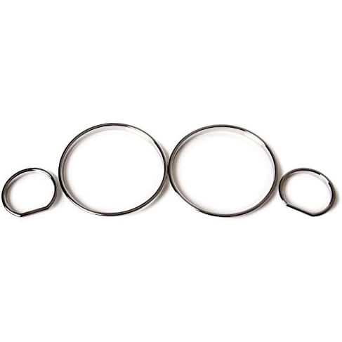 Chrome Speedometer Gauge Dial Ring Instrument Panel Ring fit For BMW ...