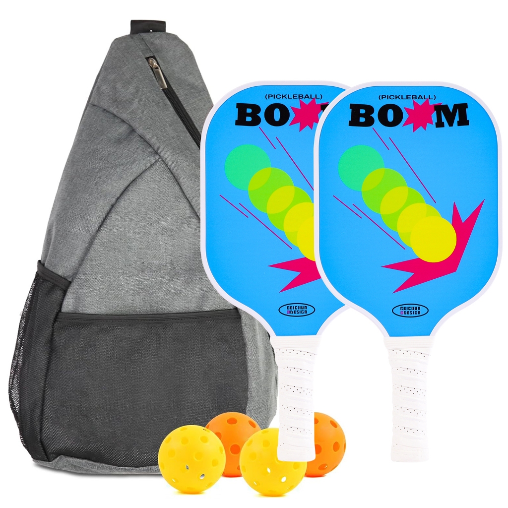 Pickleball Paddles USAPA Approved Fiberglass Surface Pickleball Set ...