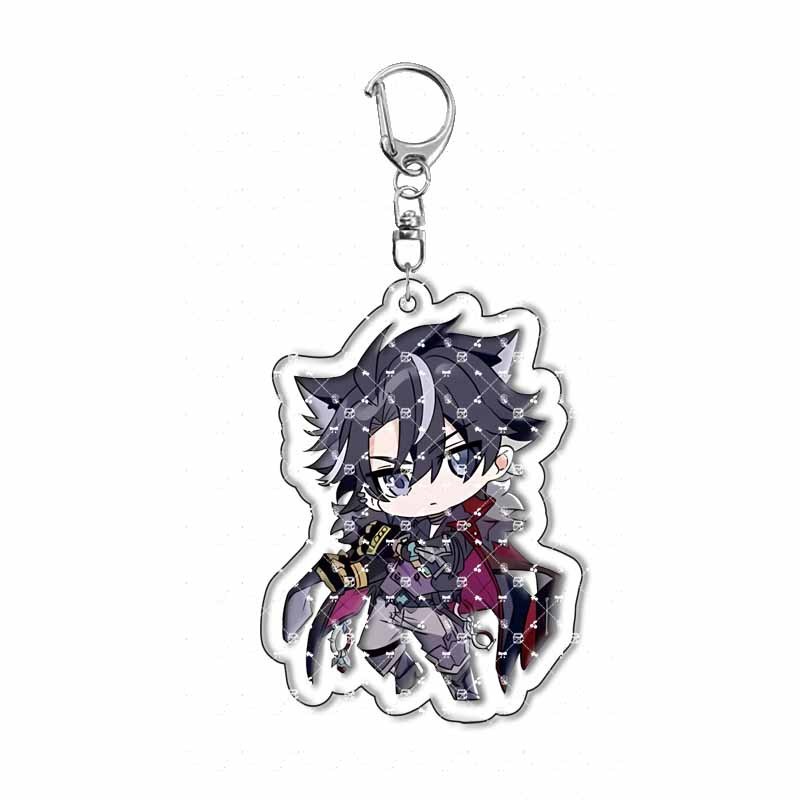 Genshin Impact keychain Wriothesley Furina Arlecchino Fontaine ...