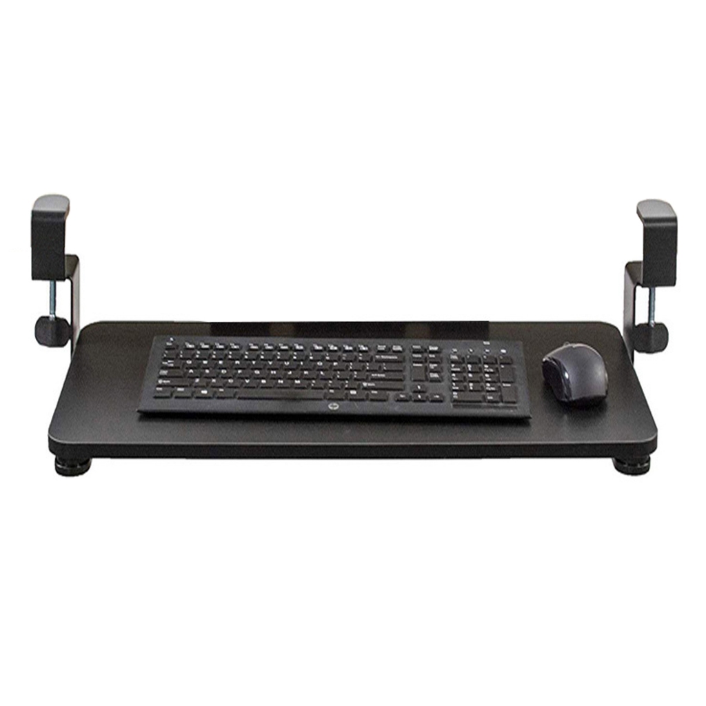 Ready Stock No Hole Keyboard Bracket Slide Rail Keyboard Bracket No