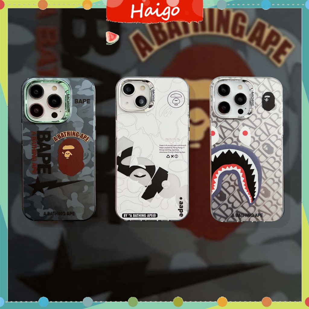 Hard Plastic Phone Case Electroplate BAPE suitable for iPhone 17