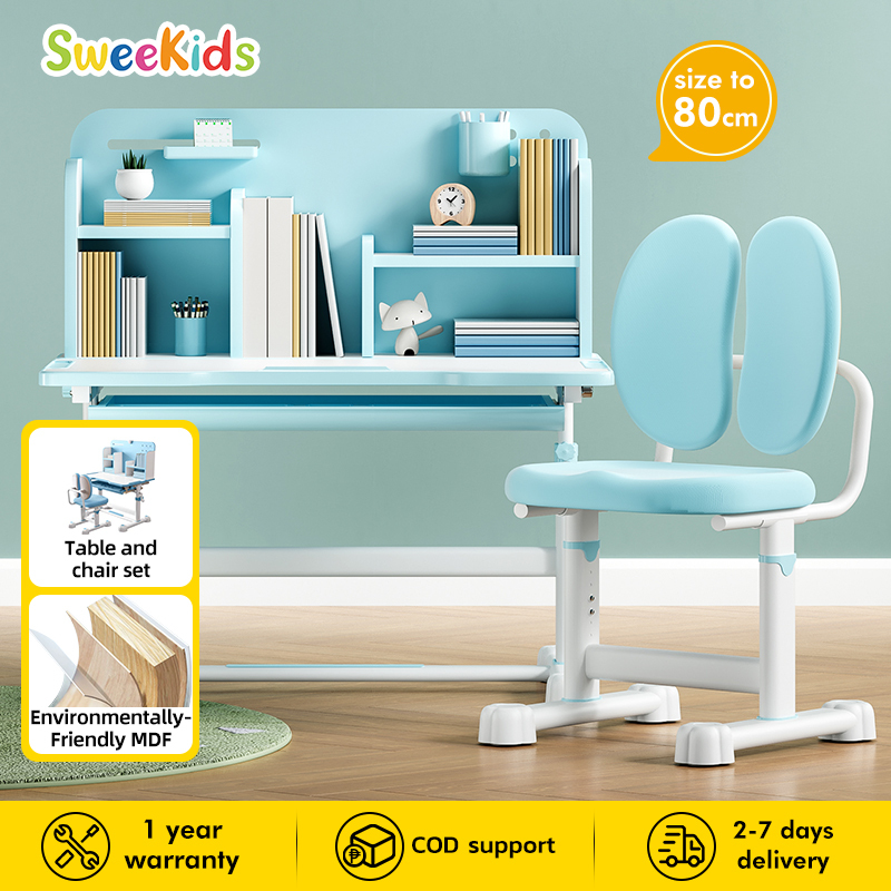SWEEKIDS ST340 Multifunctional Adjustable Children's Study Desk and