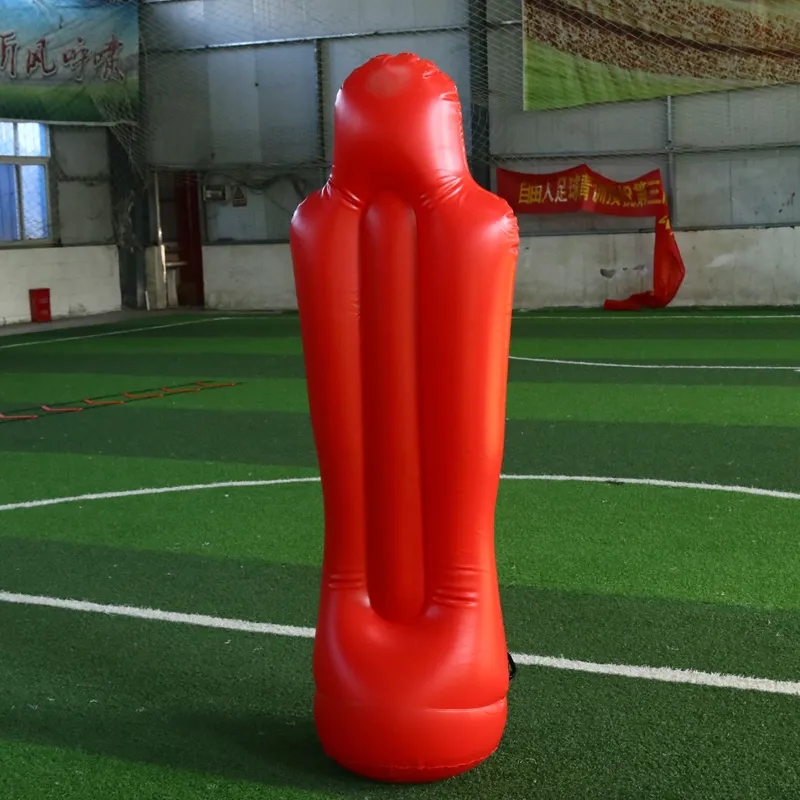 Soccer Inflatable Dummy Set Free Kicks Air Mannequin Wall Soccer