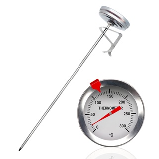 Stainless Steel Food Cooking Milk Coffee Thermometer BBQ Water Milk Meat  Temperature Sensor Meter Probe Kitchen Tools Thermograp