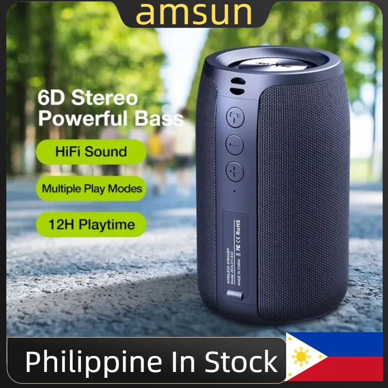 Zealot S32 Portable Bluetooth Speaker Bass Wireless Subwoofer