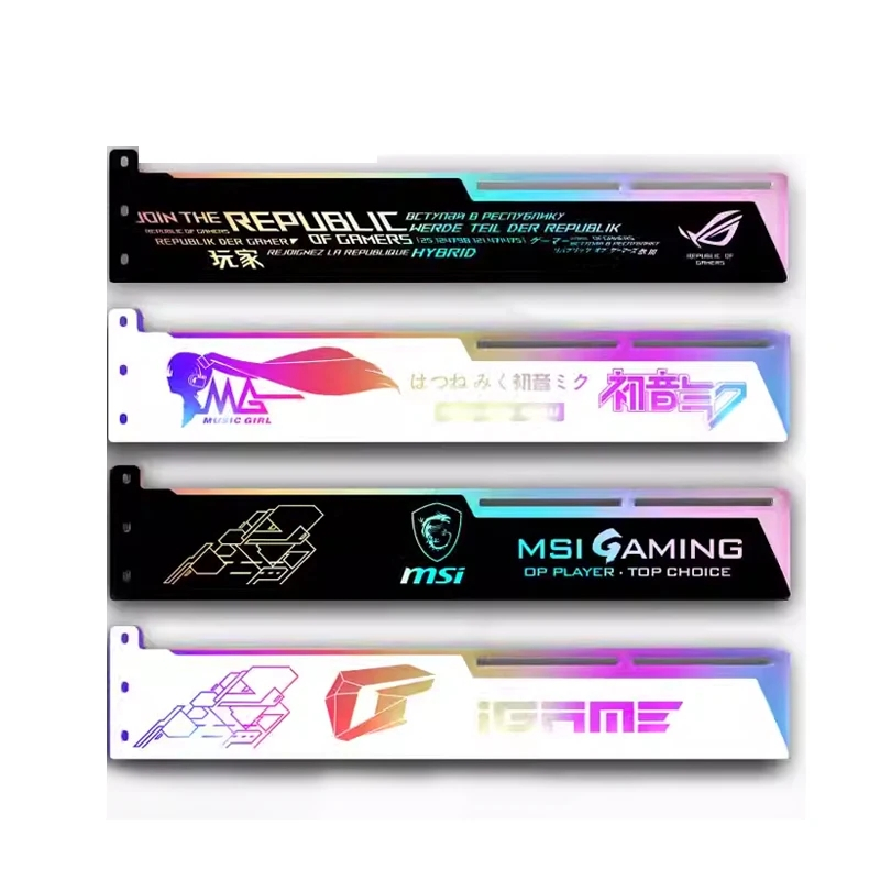 Computer Graphics Card Bracket Jack GPU Support ARGB 5V SYNC Phantom ...