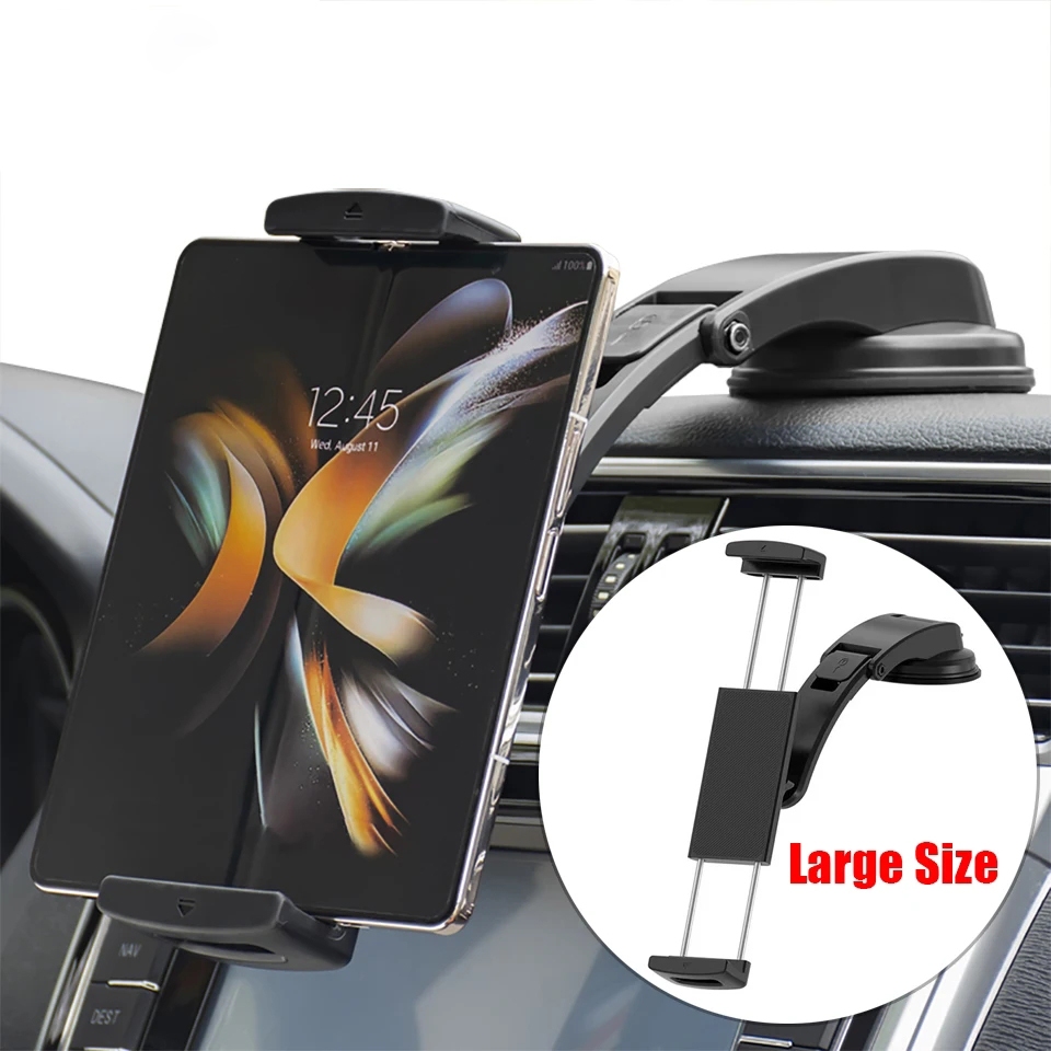 Suction Cup Tablet Car Holder Adjustable Mobile Bracket Stand for