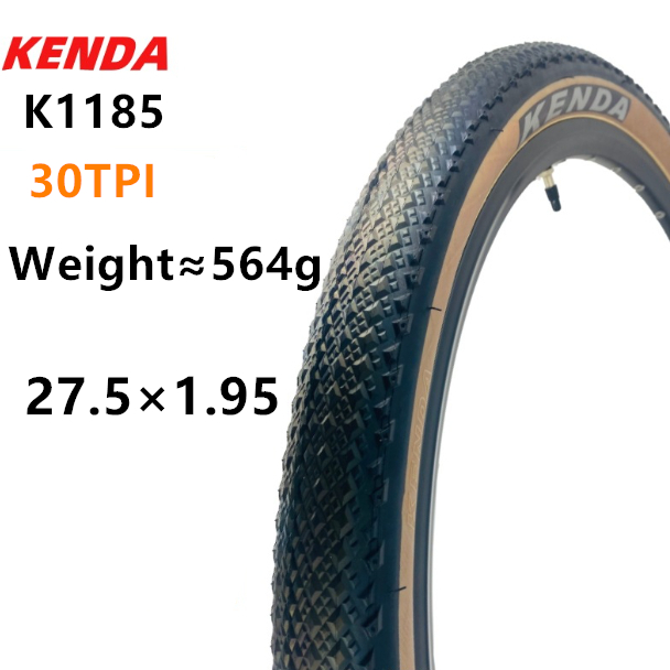 Kenda gravel tire 27.5 "700x35C/40c melon bike offroad gravel road