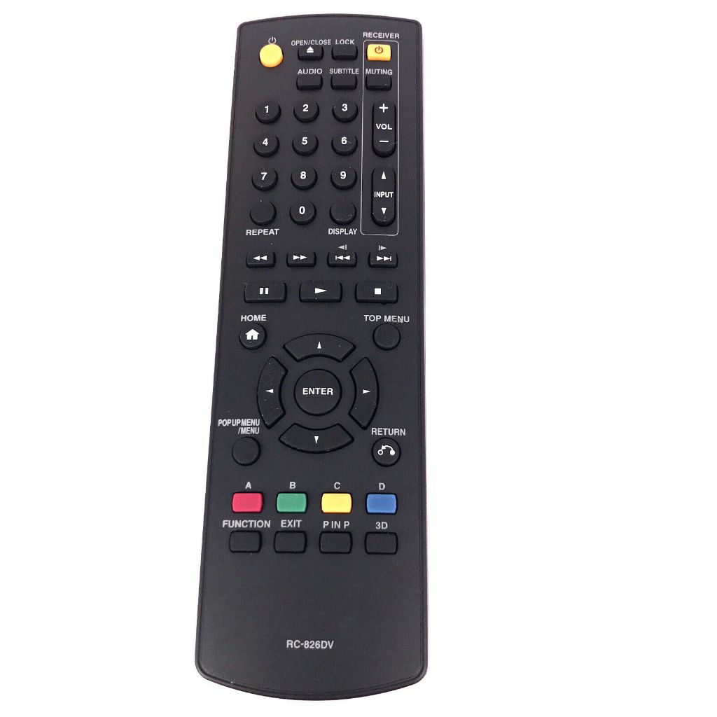RC-826DV replace For ONKYO AV DV Receiver Player Remote Control BD ...