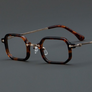 Fashion High Quality Acetate Glasses Frame Men Retro Square Optical ...