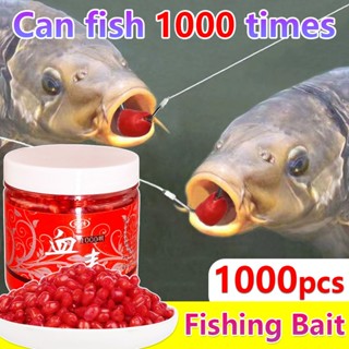 Fishing Lure soft bait Earth Worm Red Baits Tilapia Lures Quick