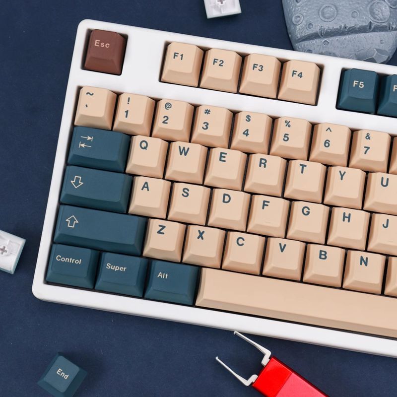 【Keycap Only】GMK Earth Tones Keycap 129 Keys Cherry Profile PBT Five ...