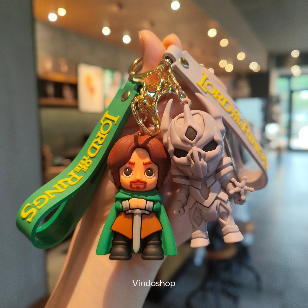 Movie Lord of the Rings Doll Keychain Creative Character Backpack ...