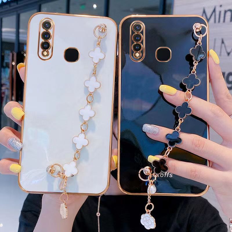 VIVO Y15 Y11 Y12 Y15s y15a y10 Y20 Y20S Y20i Y12S Y85 V9 Y50 Y30 Y30i case  Electroplated Phone Case