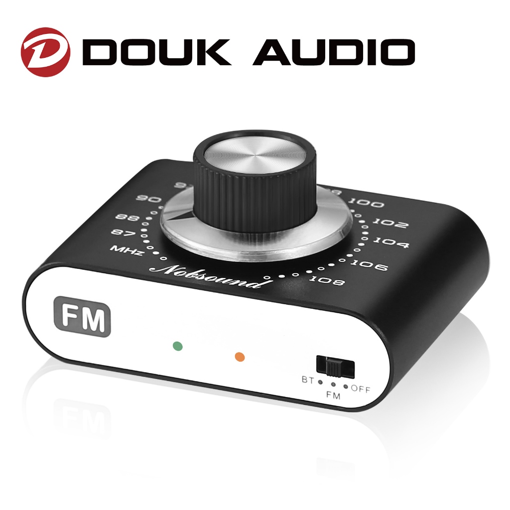 Douk Audio Mini Portable 87108Mhz FM Radio Tuner Stereo Bluetooth 5.0