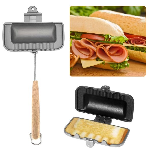 Sandwich Maker Pan, Toaster Maker, Double Sided Sandwich Pan,Sandwich