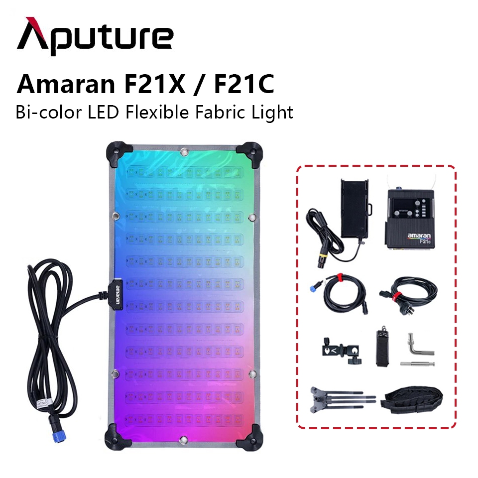 Aputure Amaran F21x / F22x Bi-color LED Flexible Fabric Light Amaran ...