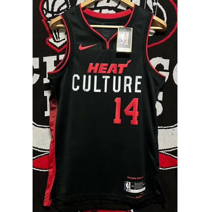 2024 Hot Pressed Version Nba Jersey Miami Heat 14 Herro Basketball Jersey Shopee Philippines 0914