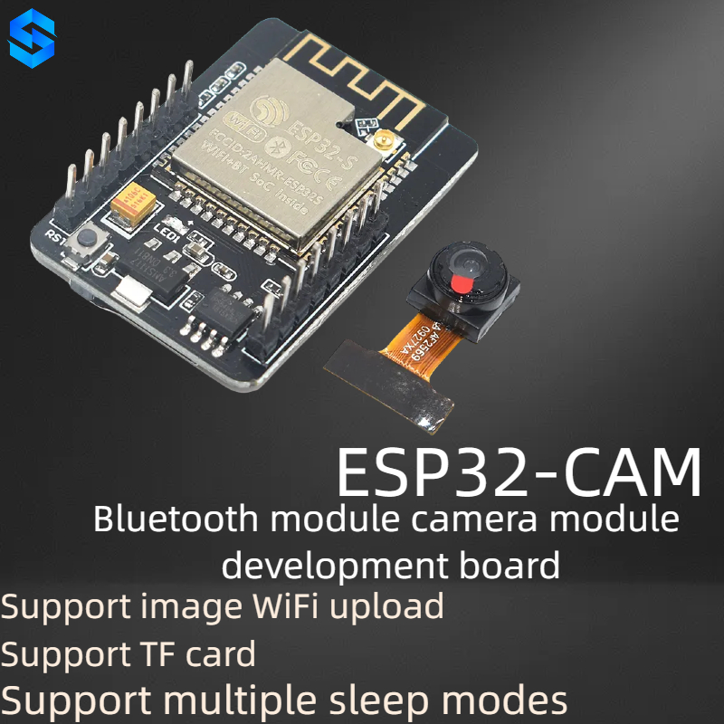 ESP32-CAM WiFi + Bluetooth Module Camera Module Development Board ESP32 ...