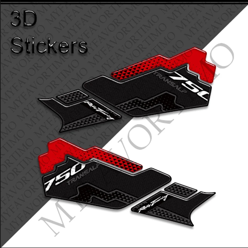 Motorcycle Tank Grips / Protection Decals For Yamaha YZF-R7 (2022) - Fuel Tank Traction Pads, Epoxy Resin