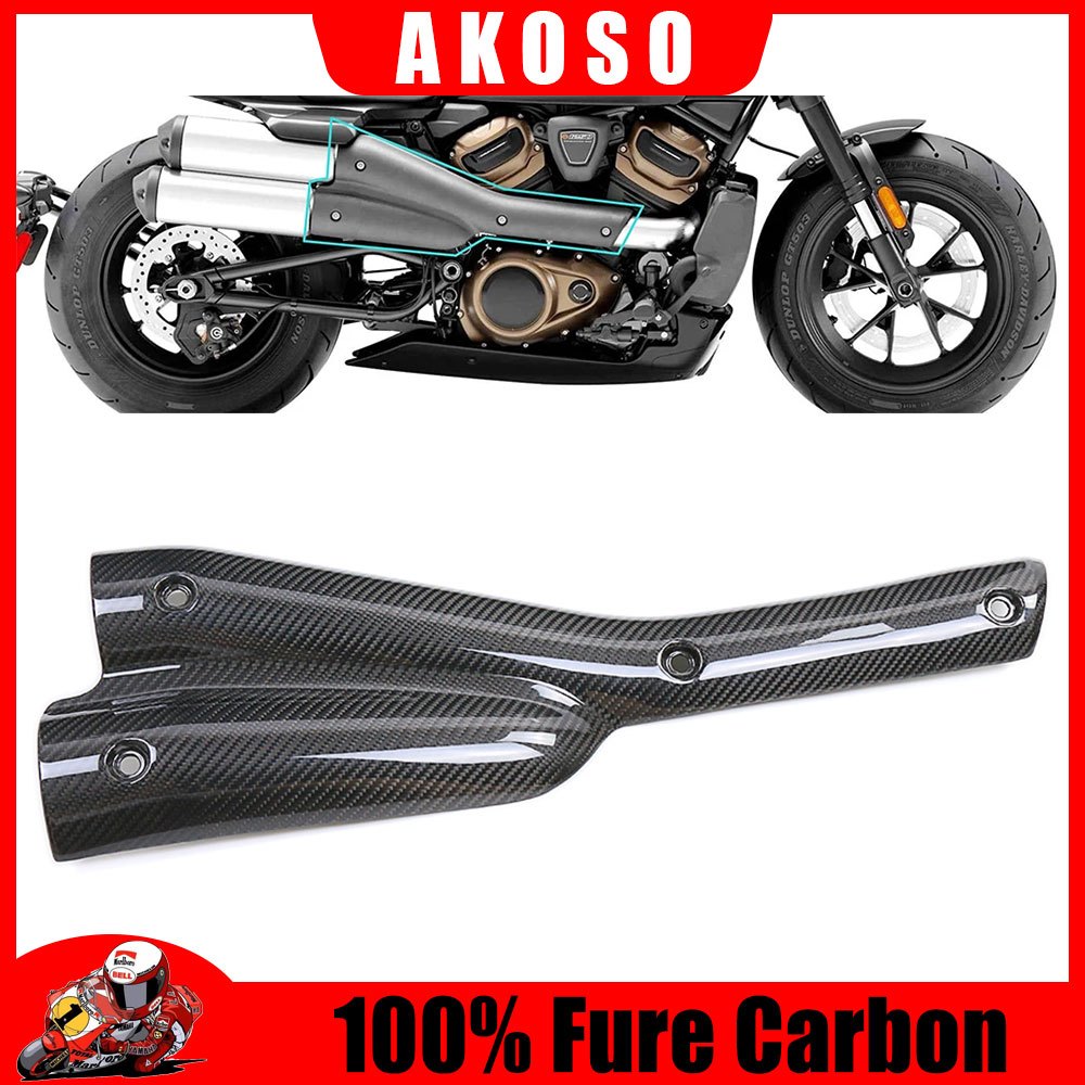 Motorcycle Accessories Motorcycle Exhaust Cover Heat Shield Fairing