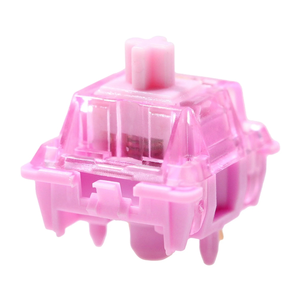 JWICK PINK JADE LINEAR SWITCH 5PIN RGB SMD 62G MX SWITCH FOR MECHANICAL ...