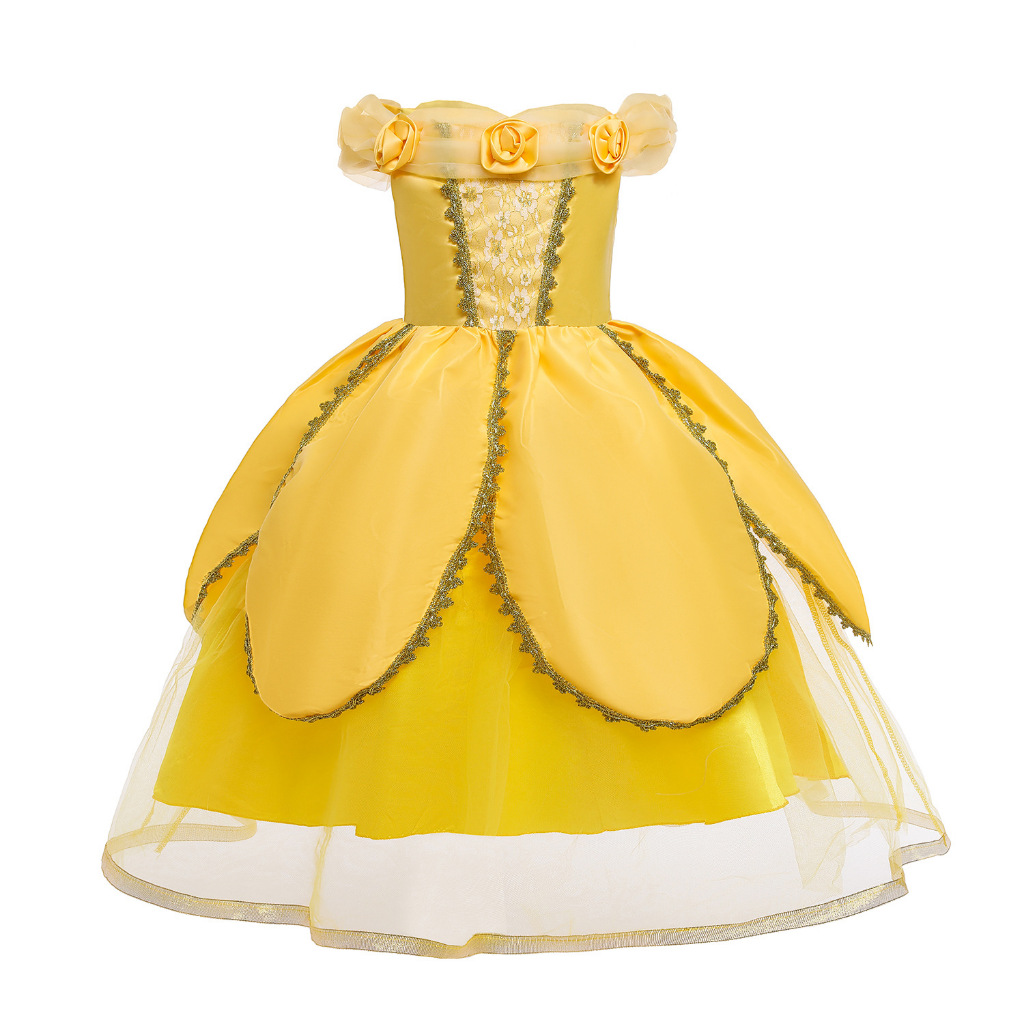 Christmas Princess Dress cosplay Princess Bell Children's Party